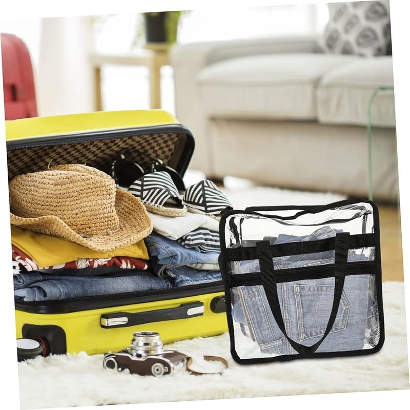 Large Capacity Waterproof Toiletry Tote Bag with Multiple Pockets for Travel and Everyday Use - Image 4